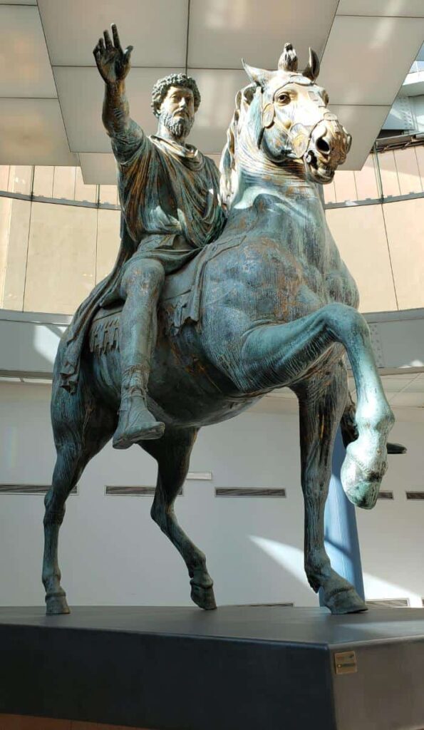 Musei Capitolini - marcus aurelius Palazzo-dei-Conservatori-